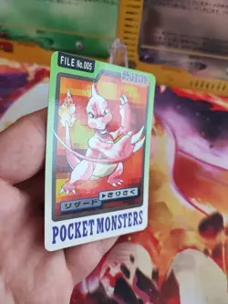 Pokemon Karte Card Glutexo Charmeleon Pocket Monsters Carddass 1997 japanese NM - Image 5