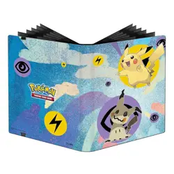 Ultra PRO Pokemon Pikachu & Mimikyu 2-Inch 3-Ring Trading Card Binder - Image 1