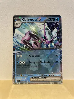 Pokemon TCG Golisopod EX Paradox Rift Holo Card 050/182 Double Rare - Image 1