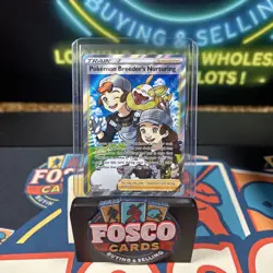 Pokemon Breeder's Nurturing - 188/189 Full Art Rare Card - Darkness Ablaze NM - Image 2