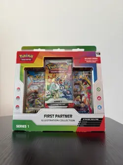 Pokemon TCG: First Partner Illustration Collection Series 1 New Sealed - Image 1