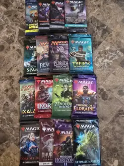 MTG 16x Sealed Booster Packs Magic The Gathering Masters / Phyrexia / Zendikar - Image 1
