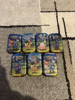 Pokemon TCG: Mega Evolution Ascended Heroes - Mini Tin X7(FAST SHIPPING) - Image 1