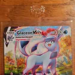 Pokemon Glaceon VMAX Alternate Art Secret Rare Holo Evolving Skies 209/203 - Image 3
