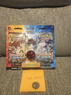 Pokemon - Double Crisis Blister Pack - Team Magma Pin - XY Brand New Sealed - Image 1
