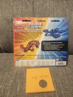 Pokemon - Double Crisis Blister Pack - Team Magma Pin - XY Brand New Sealed - Image 3