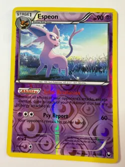 Pokemon Black & White Dark Explorers ESPEON Reverse Holo 48/108 lp - Image 1