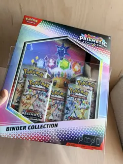 w/ box protector - Pokemon TCG Prismatic Evolutions Binder Collection - Sealed - Image 2