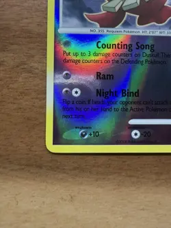 Lightly Played Duskull - SH2/3 - Rare Holo - Reverse Holo Pokemon Stormfront - Image 2