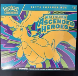 Pokemon Elite Trainer Box Mega Evolution Ascended Heroes ETB Sealed Ship Fast - Image 1