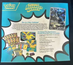 Pokemon Elite Trainer Box Mega Evolution Ascended Heroes ETB Sealed Ship Fast - Image 2