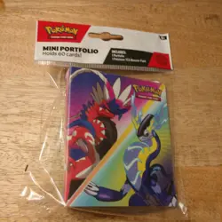 Pokemon Tcg scarlet and violet base Mini Portfolio Mini Binder No Booster Pack - Image 1