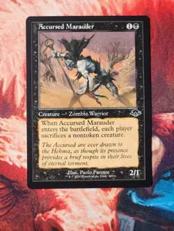 Accursed Marauder (Retro Frame) Modern Horizons 3 Magic Gathering MTG MH3 - Image 1