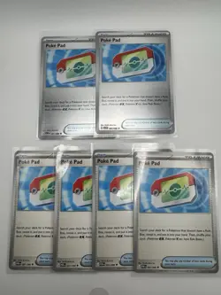 6 x Poke Pad 081/088 - NM Perfect Order Pokemon TCG. NEW! (Reverse Holo & Holo) - Image 1