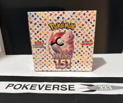 2023 Pokemon Scarlet & Violet 151 Japanese Booster Box New Sealed!! - Image 1
