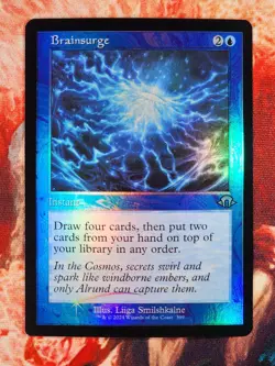 Brainsurge Foil (Retro Frame) Modern Horizons 3 Magic Gathering MTG MH3 - Image 1
