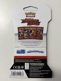 (HEAVY)🔥 32.80g Pokemon TCG Destined Rivals Sleeved Booster Pack Factory Sealed - Image 3