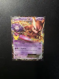 Mewtwo EX 54/99 Pokemon TCG Celebrations: Classic Collection Holo Classic NM! - Image 1