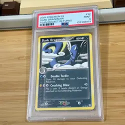 2004 Pokemon Ex Team Rocket Returns 32 Dark Dragonair PSA 9 Mint - Image 3