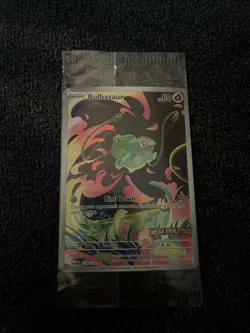 Pokemon TCG Bulbasaur IR 133/132 Mega Evolutions Stamped - Image 1