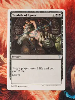 Tendrils of Agony (White Border) Mystery Booster 2 Magic MTG MB2 - Image 1