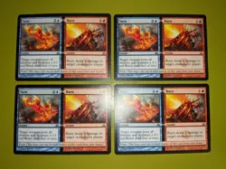 Turn Burn x4 Dragon's Maze 4x Playset Magic the Gathering MTG - Image 1