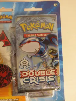 Pokemon Double Crisis Blister Pack 4 Packs Team Magma Pin and Coin Sealed - Image 4