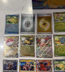 Pokemon Ascended Heroes Lot of 24 Reverse Holo + Ex + Empty Box - Image 2