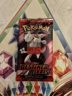 (VERY HEAVY) 22.51g Pokemon TCG Destined Rivals Booster Pack (SEALED)✅ - Image 2