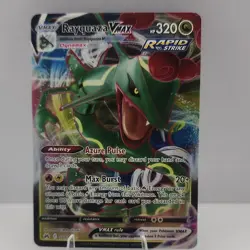 Pokemon Rayquaza VMAX Crown Zenith Rapid Strike Ultra Rare Holo 101/159 320 HP - Image 1