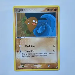 Diglett 50/100 Common Crystal Guardians Pokemon - Image 1