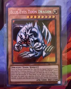 Konami Blue-Eyes Toon Dragon Secret Rare SRL-EN000 Spell Ruler Yu-Gi-Oh! Unlimi… - Image 1