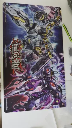 Official Konami Yugioh Genesys Celebration Zeus Typhon ty-phon Playmat - Image 2