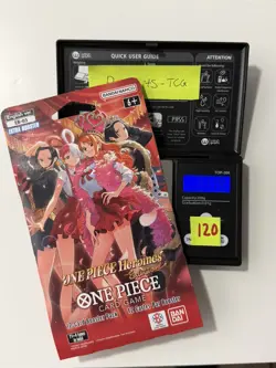 (HEAVY)🔥One Piece Heroines Edition EB 03 Sleeved Booster Pack (Factory Sealed) - Image 1