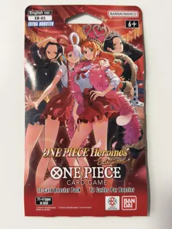 (HEAVY)🔥One Piece Heroines Edition EB 03 Sleeved Booster Pack (Factory Sealed) - Image 2