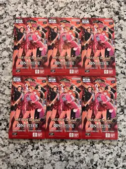 ONE PIECE Heroines EB-03 Sleeved Booster pack English (Lot of 6 ) NEW SEALED - Image 2