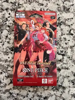 ONE PIECE Heroines EB-03 Sleeved Booster pack English (Lot of 6 ) NEW SEALED - Image 3