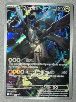 Pokemon TCG N’s Zekrom #031 Black Star Promo Full Art Ascended Heroes Promo NM/M - Image 1