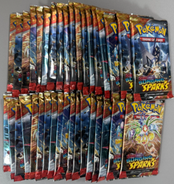 Pokemon Scarlet & Violet Surging Sparks Factory Sealed 36 Booster Pack lot - Image 1