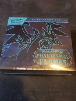Pokemon Mega Evolution Phantasmal Flames Elite Trainer Box ETB Factory Sealed - Image 1