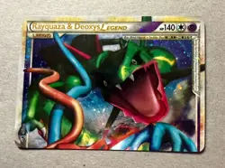 Pokemon Rayquaza & Deoxys Legend 89/90 Undaunted Ultra Rare Holo 140HP TCG - Image 1