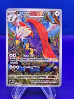Braviary 214/191 Illustration Rare - Surging Sparks - Pokemon TCG NM Holo - Image 1
