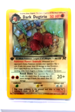 2000 Pokemon Team Rocket's 1st Edition Rare Holo Card Dark Dugtrio BGS 8.5 NM MT - Image 5