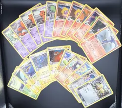 Pokemon EX Delta Species mixed play conditions 21 cards total lot no holos - Image 1