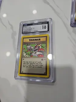 2000 POKEMON PROMO BLACK STAR POKEMON LEAGUE 16 COMPUTER ERROR CGC 10 - Image 1