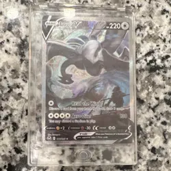 Lugia V Ultra Rare Full Art Holo 186/195 Pokemon Sword & Shield Silver Tempest - Image 1