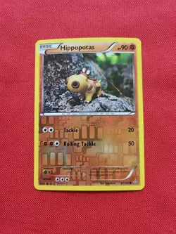 Pokemon: Hippopotas #87/160 Reverse Holo Rare XY Primal Clash 2015 - NM - E92 - Image 1