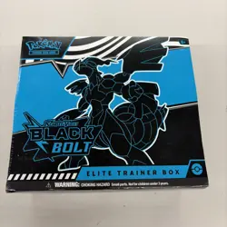 Pokemon Scarlet & Violet Black Bolt Elite Trainer Box ETB Factory Sealed NEW - Image 1