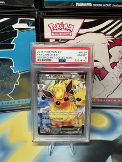 Pokemon Flareon EX Full Art RC28 Generations Radiant Collection Holo PSA 170HP - Image 1