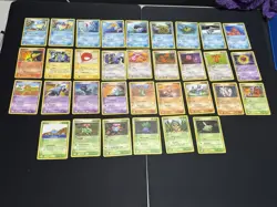 Vintage Pokemon Card Lot (33) EX Era 2004 Hidden Legends Non-Holo Set Builder - Image 1
